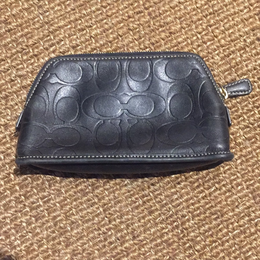 Coach makeup bag
